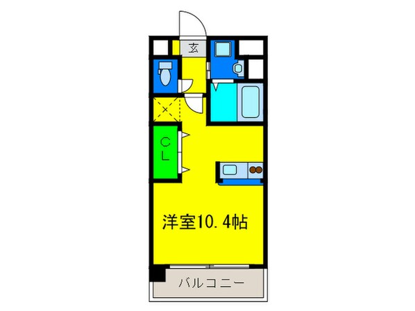 ヴィラ・ル－チェの物件間取画像